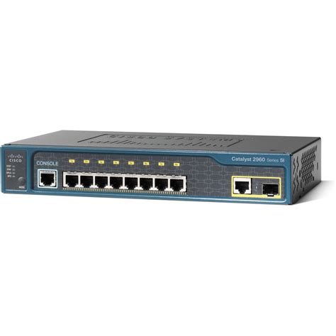 Cisco Catalyst 2960 8 Port 1 Dual-Purpose Port WS-C2960-8TC-L