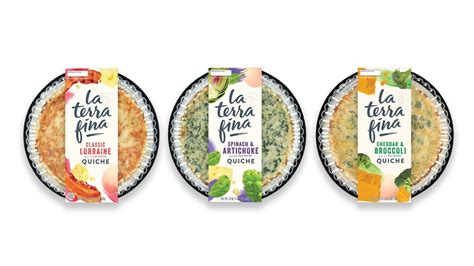 La Terra Fina Rebrand | Ingredients photography, Quiche, Packaging design