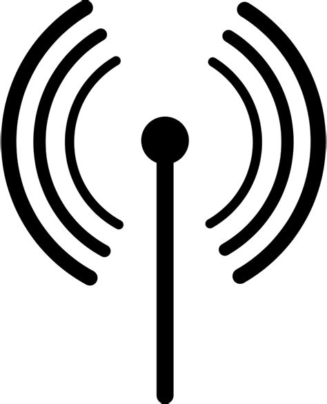 Free clip art "Wireless/WiFi symbol" by ispyisail