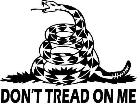 Dont Tread On Me Png - PNG Image Collection