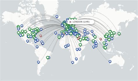 Direct (non-stop) flights from London, Heathrow (LHR) - FlightsFrom.com