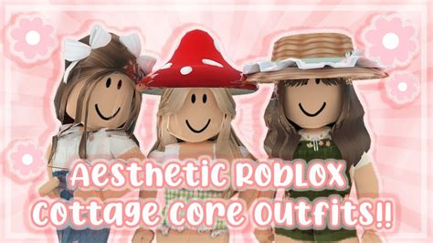 Aesthetic Roblox Cottage Core Outfits! - YouTube