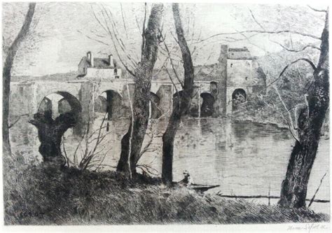 Jean-Baptiste-Camille Corot - Mantes La Jolie at 1stDibs | camille corot drawings, corot ...