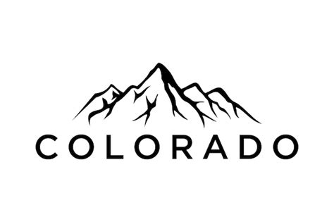 Premium Vector | Illustration mountain silhouette in Colorado are ...