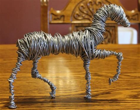 Wire Sculpture Step-by-Step | Wire sculpture, Wire art sculpture, Sculpture