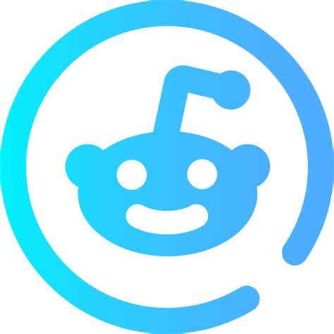 Reddit Super Basic Omission Gradient icon