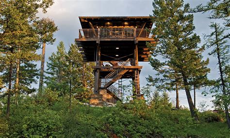 For a Unique Getaway, Rent a Fire Lookout Tower