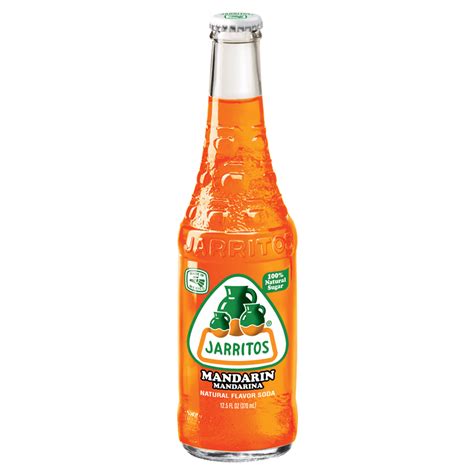 Jarritos Mandarin Soda 12.5fl.oz (370ml) - American Fizz