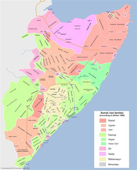 KENSOM (KENYA SOMALI CONSORTIUM): NEW SOMALIS MAP CLAN DISTRIBUTION IN ...