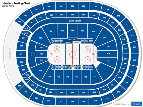 New York Islanders Seating Map | Elcho Table