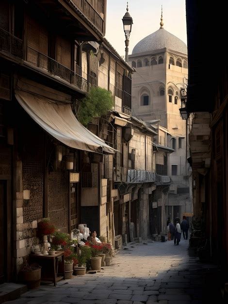 Premium AI Image | old Damascus