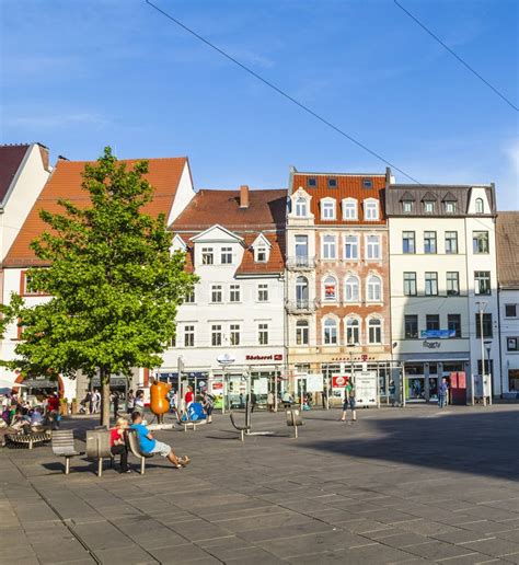 Old Town of Erfurt, Germany Editorial Photo - Image of hill, framing ...