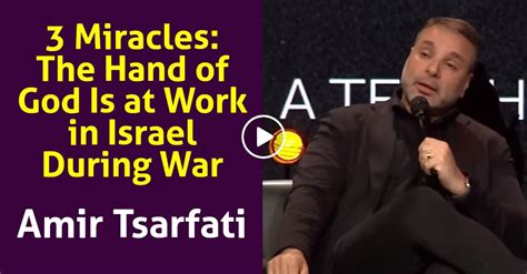 Watch Amir Tsarfati - 3 Miracles: The Hand of God Is at Work in Israel ...