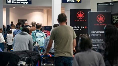 Travellers at Montreal's airport frustrated as U.S. app lets users cut ...