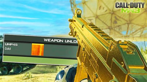 I Unlocked MW3 GOLD CAMO but it's 2023 - YouTube