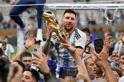 Lionel Messi wins World Cup: Beautiful footage of celebrations with ...