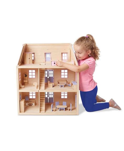 Melissa and Doug Multi-Level Dollhouse - Macy's