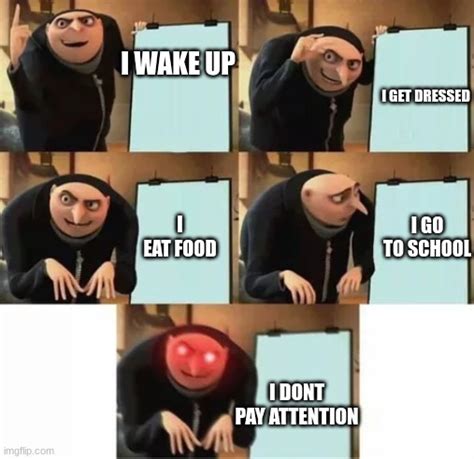 Gru's plan (red eyes edition) - Imgflip