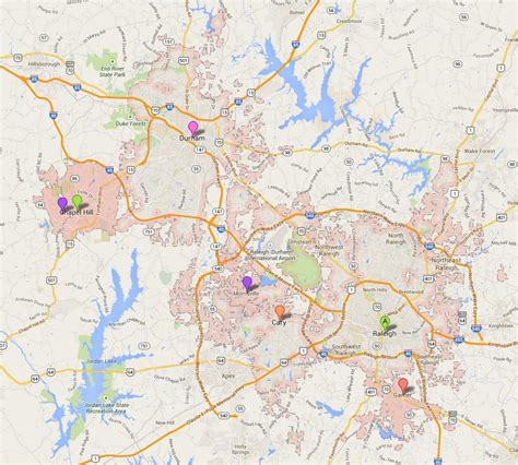 Google Fiber Charlotte Coverage Map - Maping Resources