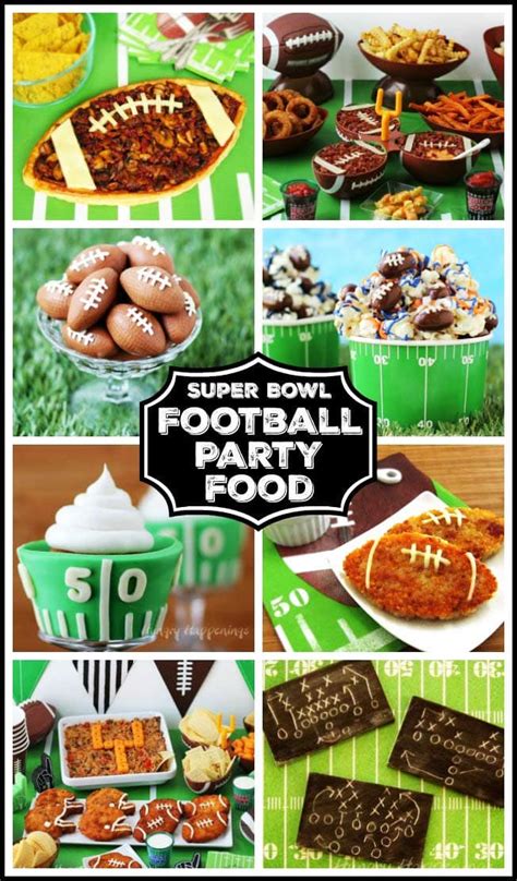 Super Bowl Recipes - Fun Football Themed Party Food