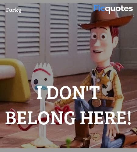 Forky Quotes - Toy Story 4 (2019)