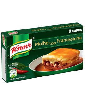 Knorr® Molho tipo Francesinha | Receitas, Comida portuguesa, Produtividade