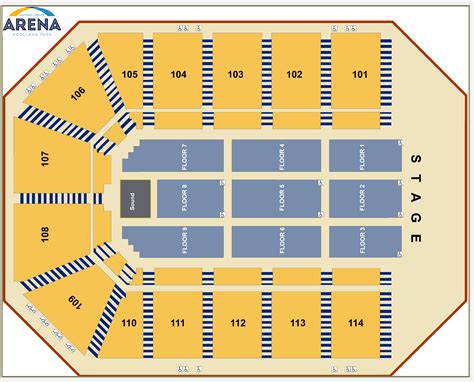 Gateway Center Arena Seating Chart | Portal.posgradount.edu.pe