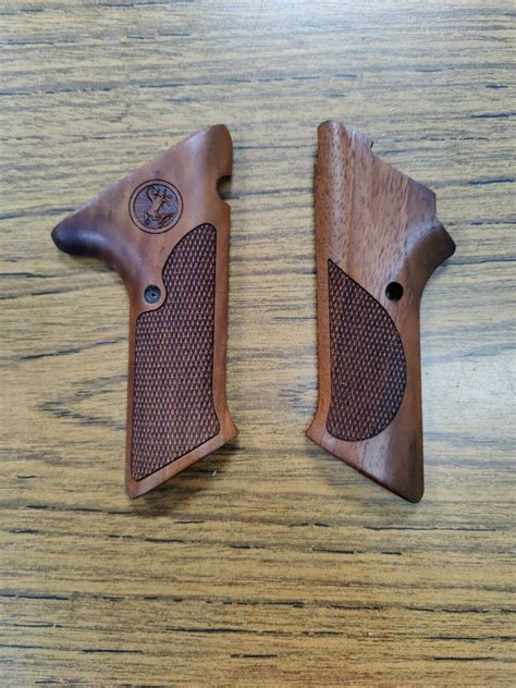 Colt Woodsman 2nd Series Wood Grips No Thumbrest | eBay