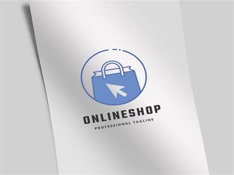 Online Shop Logo Template | Shop logo, Logo templates, Logo design