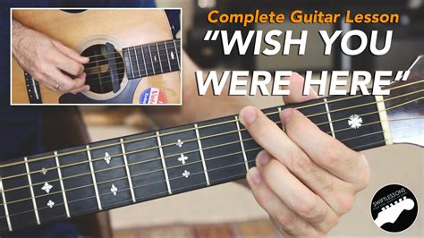 Pink Floyd "Wish You Were Here" Complete Guitar Lesson - YouTube