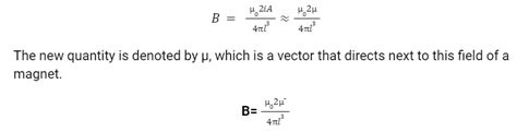 Overview of Magnetic Dipoles