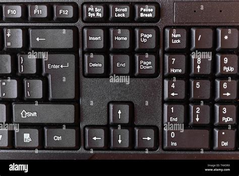 Close up keyboard key button Stock Photo - Alamy