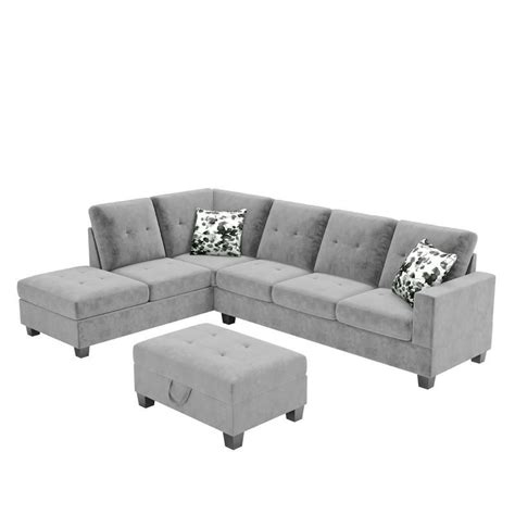 Furnish your living room with our beautiful contemporary sectional sofa ...