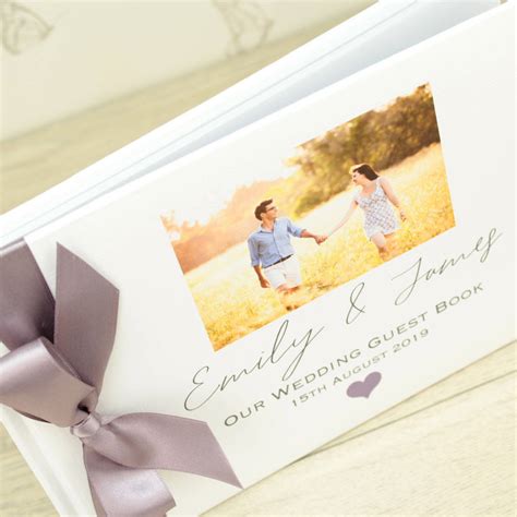 Personalised Photo Wedding Guest Book By Love Lumi Ltd | notonthehighstreet.com