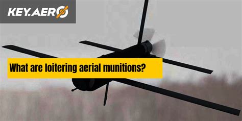 What are loitering aerial munitions?