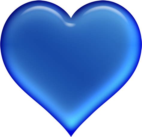 Download Hearts ‿ ⁀♡♥♡ Clean Heart, Happy Heart, Love Heart - Blue Heart Emoji Transparent PNG ...