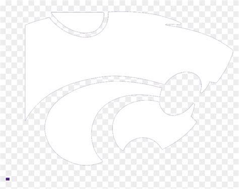 Kstate Wildcat Logo - Sketch, HD Png Download - 1365x1024(#3343614 ...