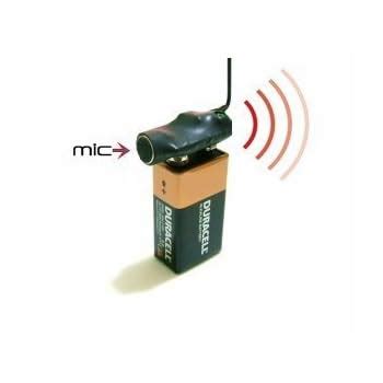 Wireless Bug Covert RF FM Spy Audio Listening Device