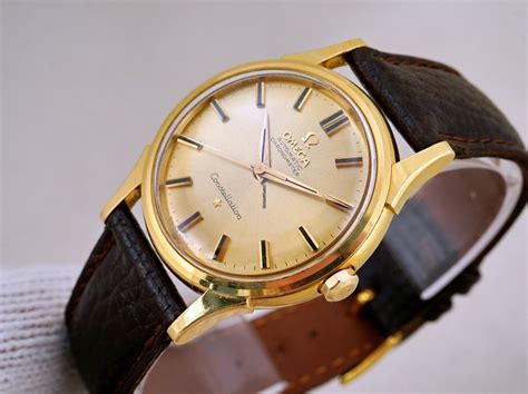 Omega Vintage Constellation Gold dial for $4,600 for sale from a ...