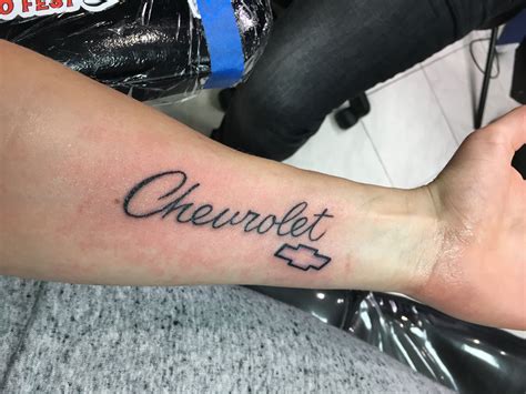 Chevrolet Tattoo | Chevy tattoo, Picture tattoos, Girl tattoos