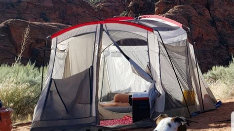 Campsite views at snow canyon state park : camping