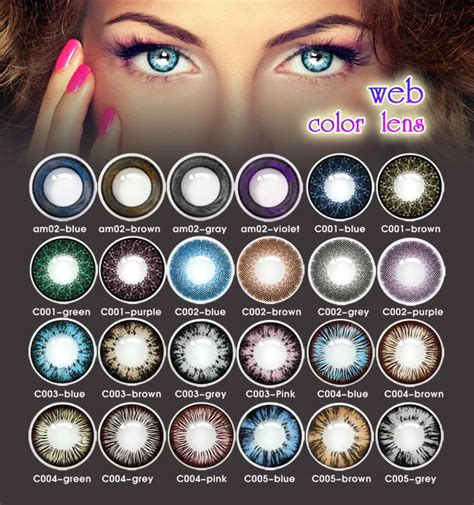 14.2mm Best Choice Charming Korea Design 1 Year Disposable Colored Contacts Lens - Buy Tri Color ...