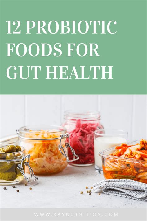 12 Probiotic Foods for Gut Health - Stephanie Kay Nutrition