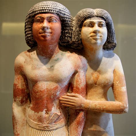 Elke and Yorgos in Paris: Louvre; Egyptian Antiquities