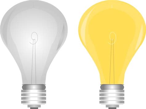 Lightbulb On Off clip art Vectors graphic art designs in editable .ai ...