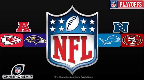 NFL Championship Game Predictions - YouTube