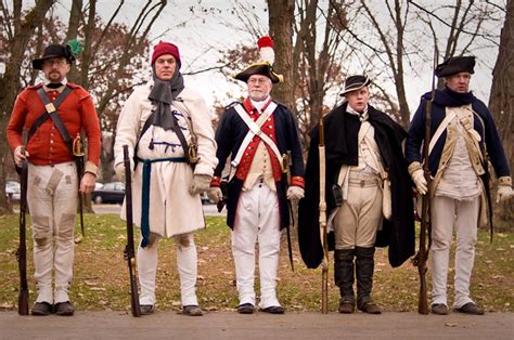 American Revolutionary War Uniforms - a photo on Flickriver