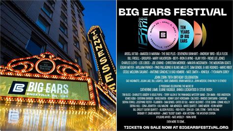 Big Ears Festival 2023: Everything from tickets to lineup