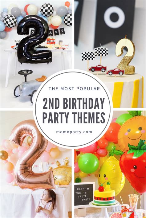 8 most popular 2nd birthday themes for your toddler – Artofit