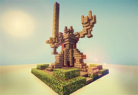 Attempt to Remake - pt2 (Knight Stone Statue) Minecraft Map